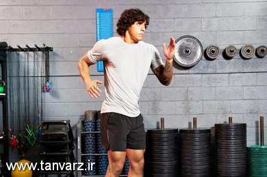 چرخش عضلات مرکزی بدن